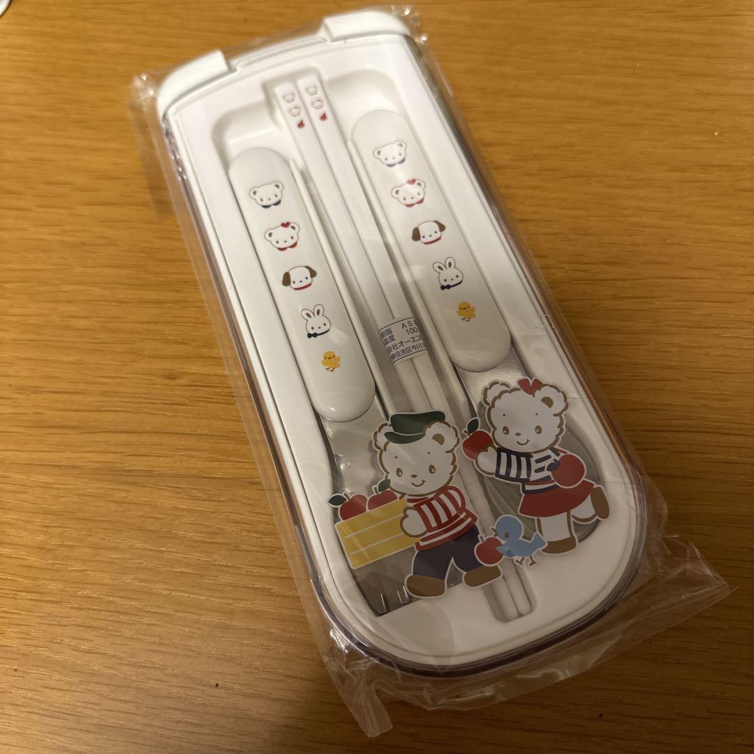 ファミリア トリオセット はし スプーン フォーク - メルカリ
