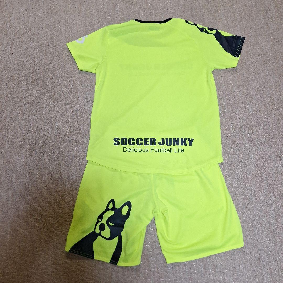 SOCCER JUNKY 蛍光イエロ－ サッカーウェア 3点セット