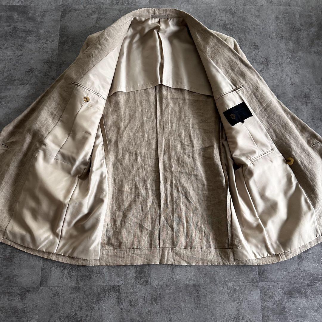 COMME CA DU MODE （MEN） 麻　リネン　テーラードジャケット