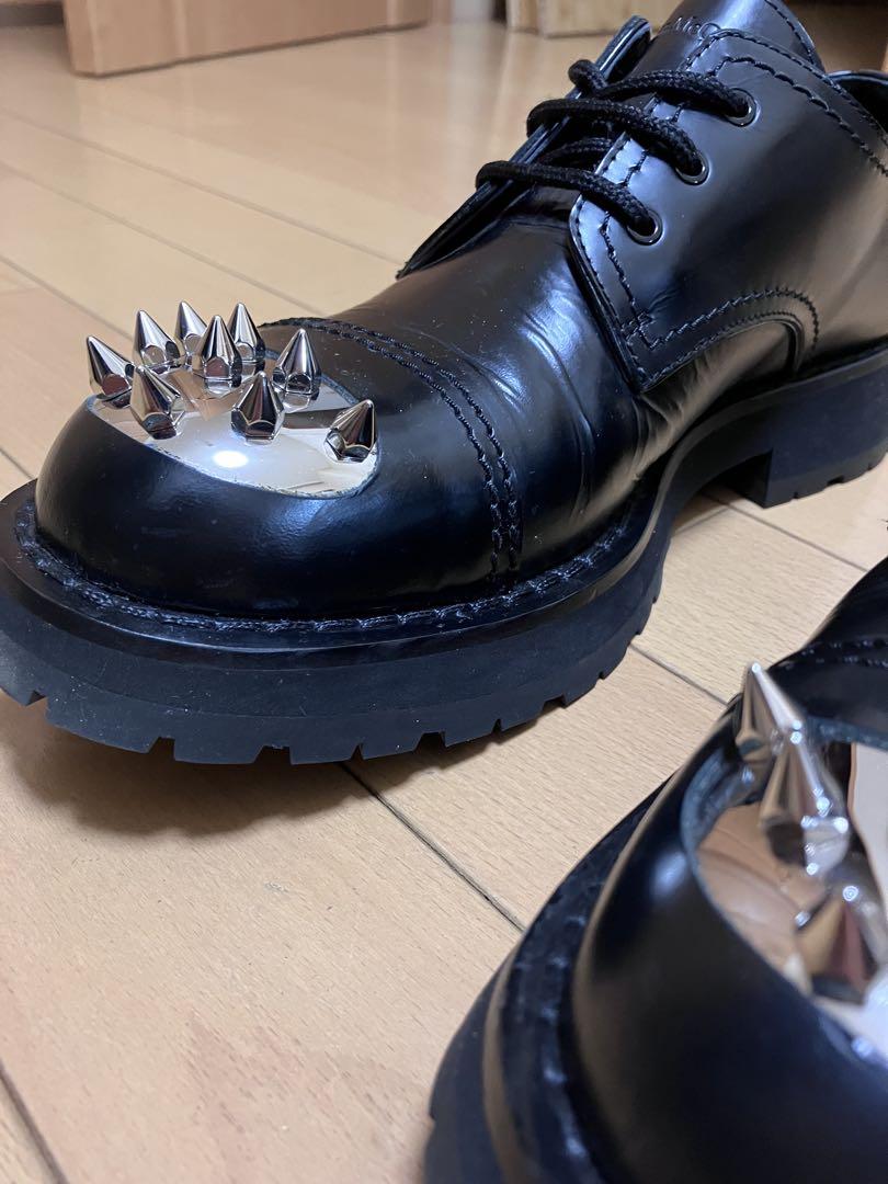 AlexanderMcQueenパンク スタッドディテールダービー40,26.0