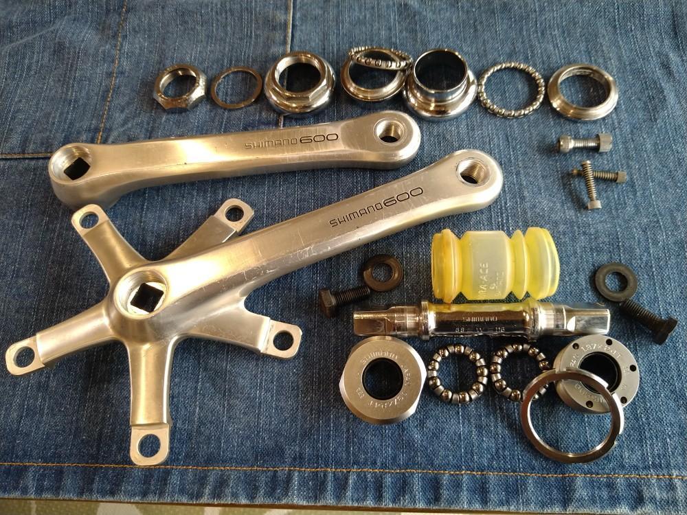 SHIMANO 600(FC-6206) クランクセット - GINO ONLINE STORE