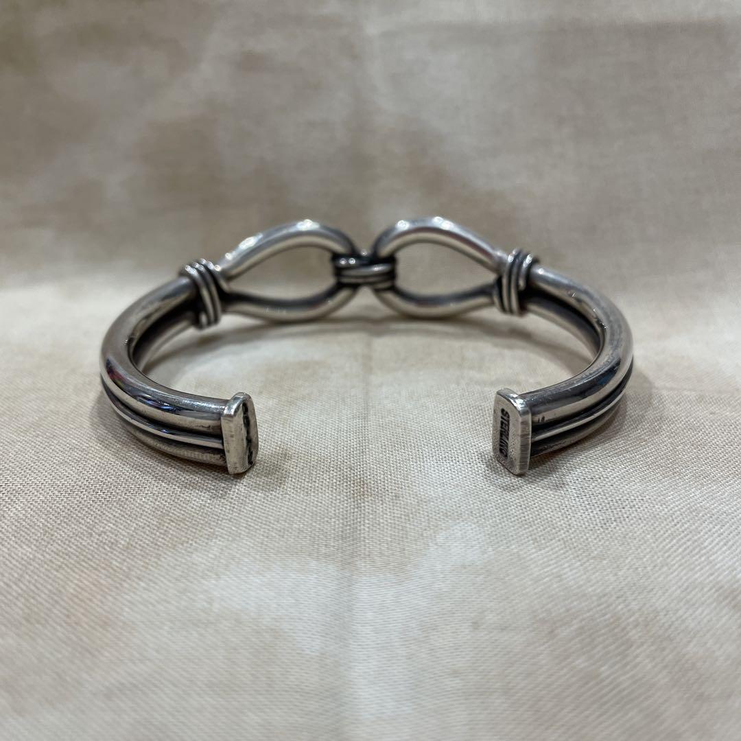 美品 Steve Arviso ナバホ族 ホースウィスパラー バングル
