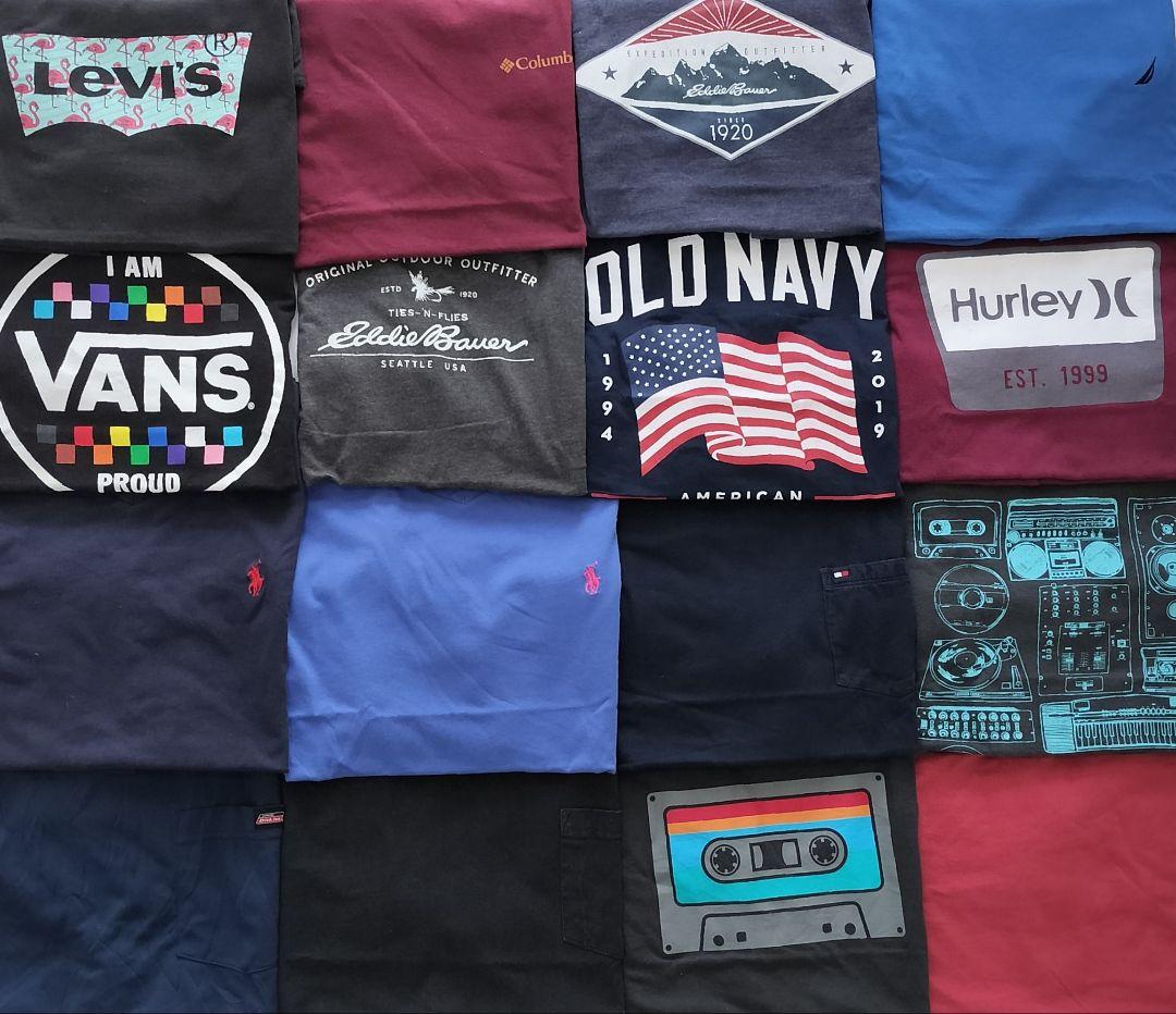 OMM52 US古着 半袖 Tシャツ まとめ売り ブランドTシャツ 16枚
