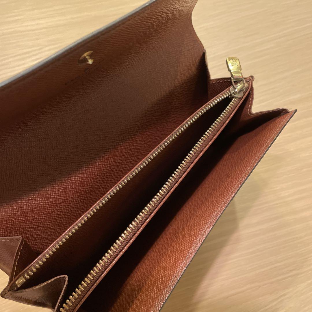 『ON』モノグラムグラフィティー 長財布 カーキ