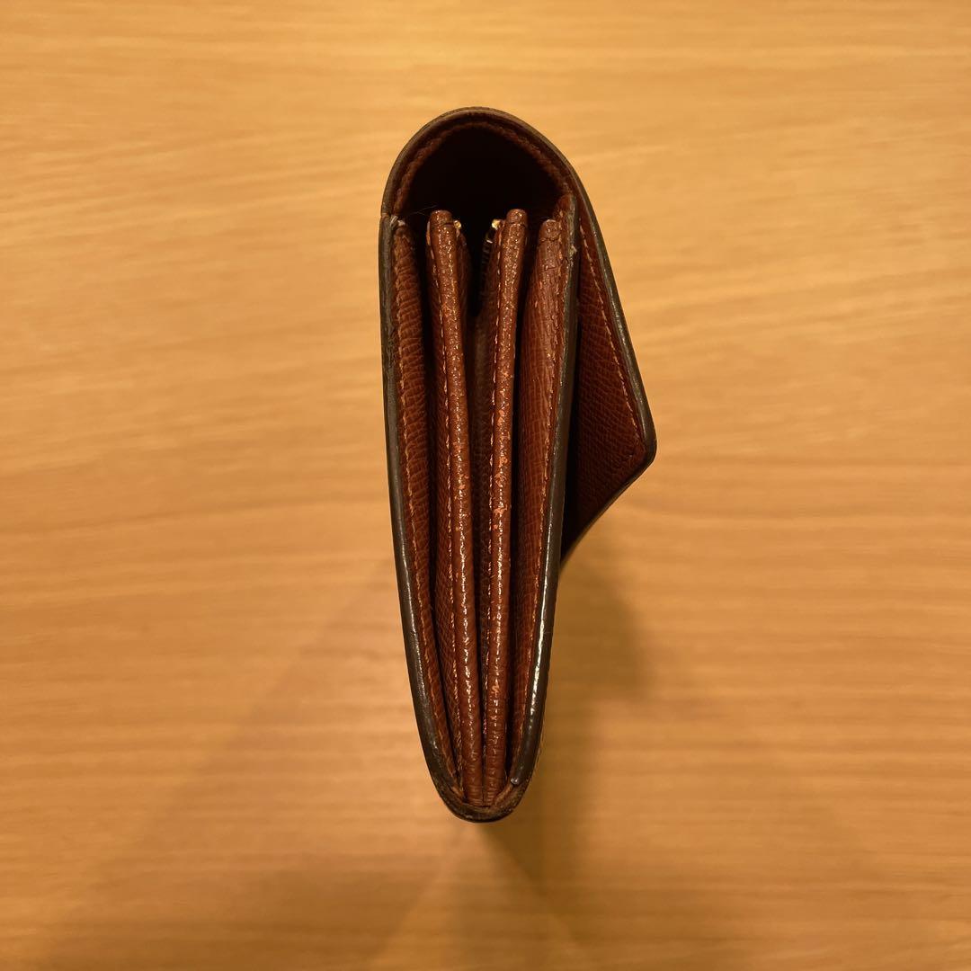 『ON』モノグラムグラフィティー 長財布 カーキ