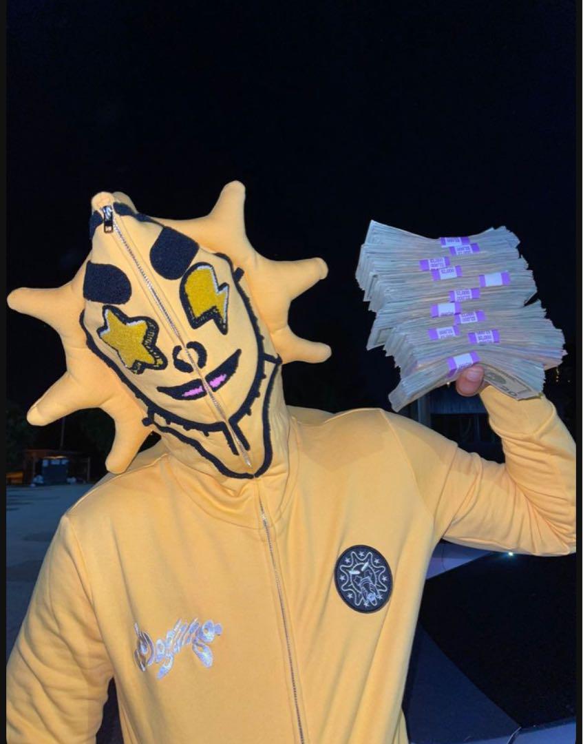 glo gangパーカー