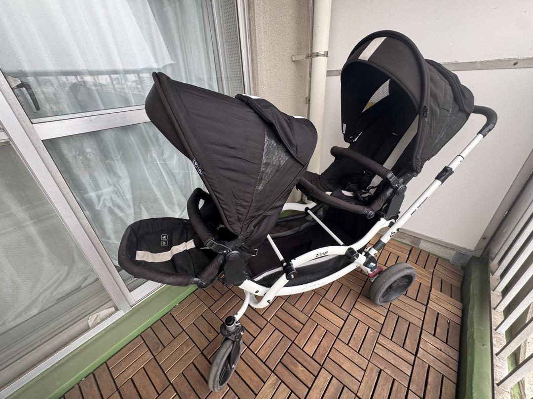 にじくじゃく　ABC Design Zoomベビーカー 送料1/3付き