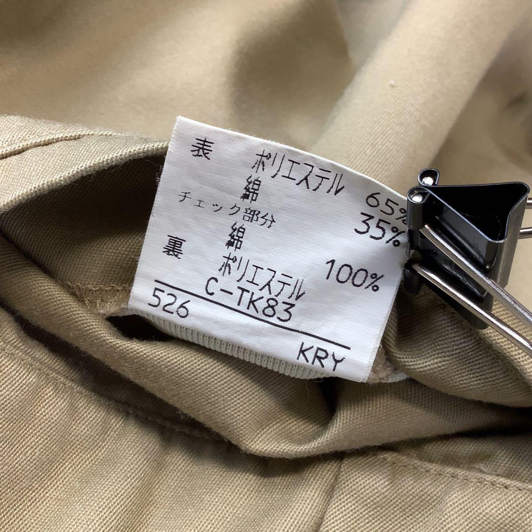 90's BURBERRY ノバチェック ラップ キュロット パンツ ベージュ