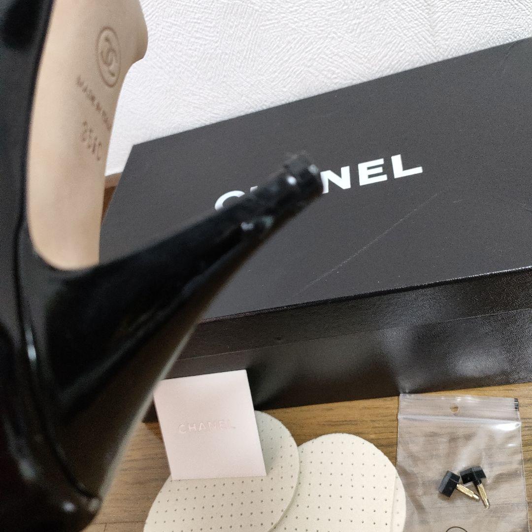 美品❢シャネル　CHANEL　ハイヒール　パンプス　シャネルチェーンココマーク