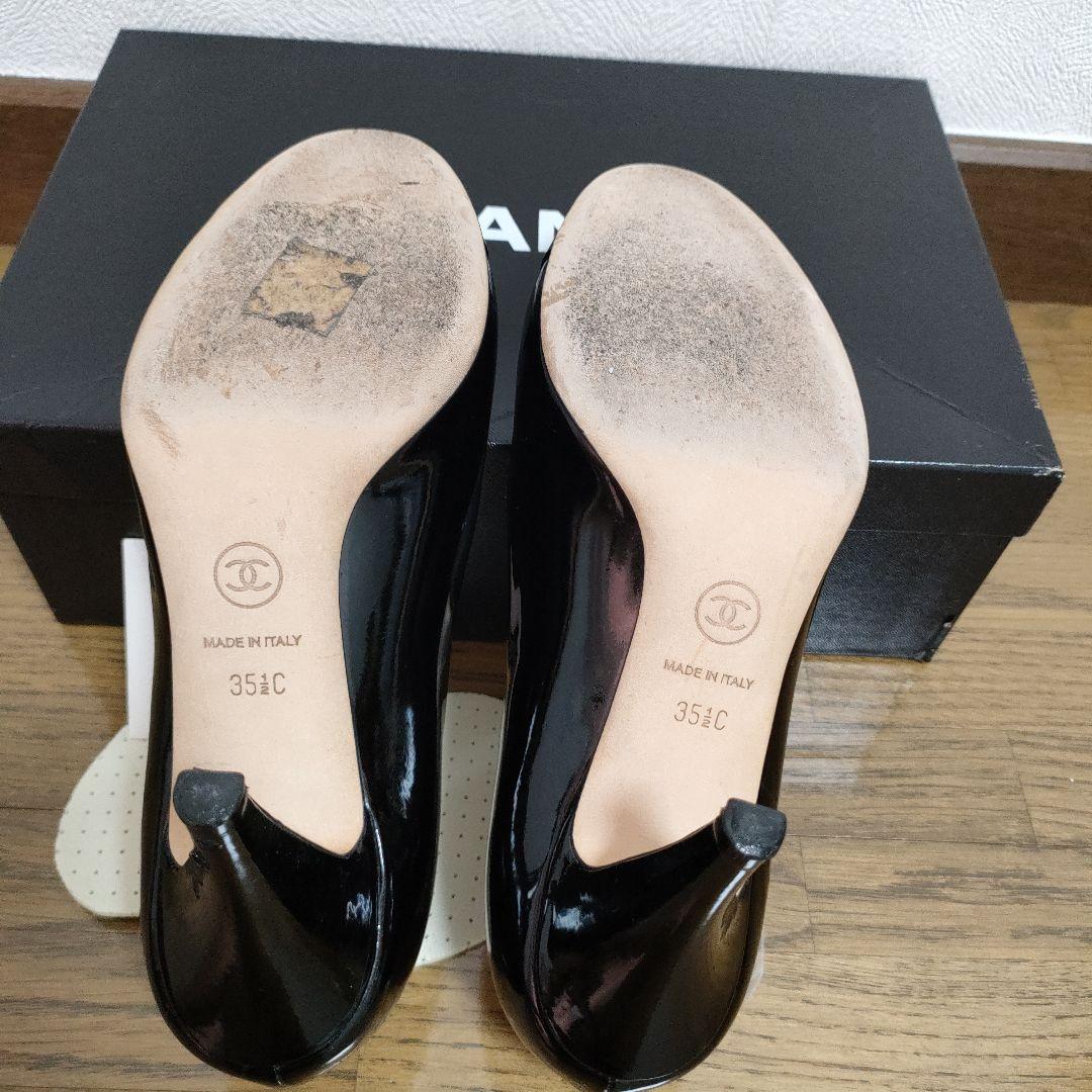 美品❢シャネル　CHANEL　ハイヒール　パンプス　シャネルチェーンココマーク