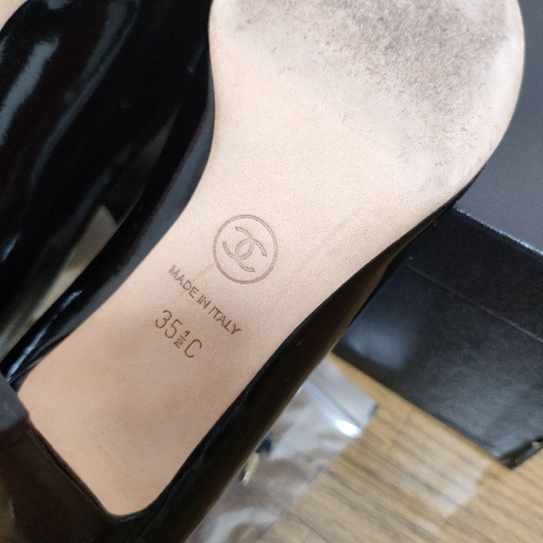 美品❢シャネル　CHANEL　ハイヒール　パンプス　シャネルチェーンココマーク