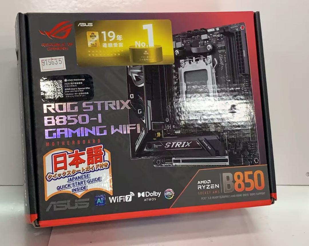 ASUS AMD AM5 AMD B850 Mini-ITX マザーボード