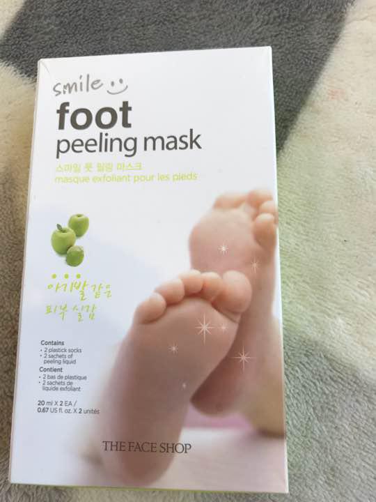 the FACEＳＨＯＰ 韓国 フットピーリングマスク
