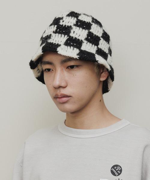 BAL バル 新品 HAND KNIT BUCKET HAT ニット バケット
