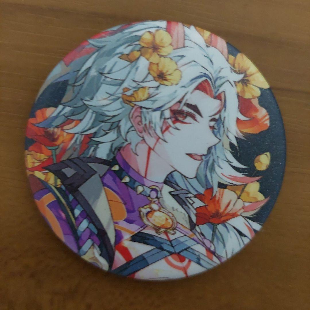 原神 荒瀧一斗 缶バッチ - メルカリ