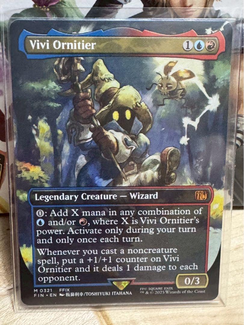 迷える黒魔道士、ビビ（日）ボーダレス ミントモール / MINT GAMES MTG(東日本橋) / 【FIN】【ENG】《迷