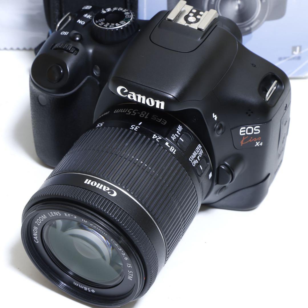 ★動画&高画質&低光量&手ブレ&WiFi★ キャノン EOS Kiss X4IS ☆動画&高画質&低光量&手ブレ&WiFi☆ キャノン Kiss X4セット