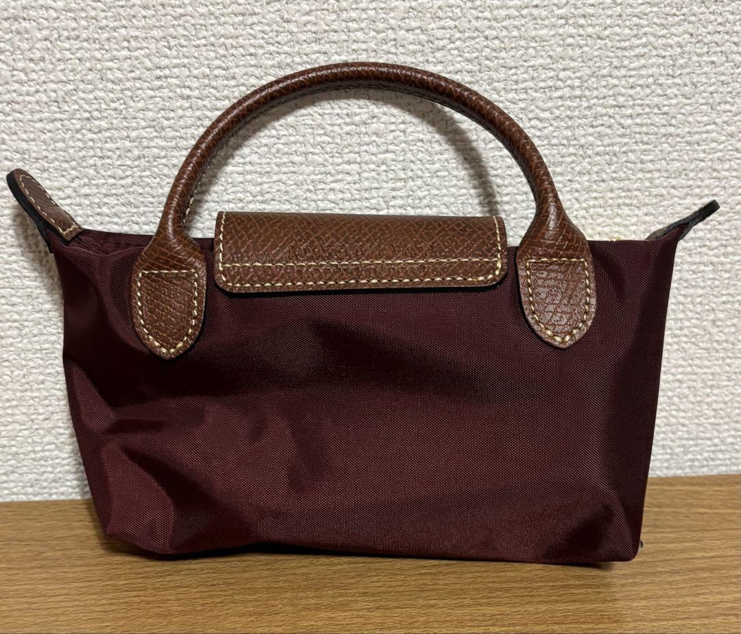 LONGCHAMP ロンシャン ル プリアージュ ハンドル付きポーチ