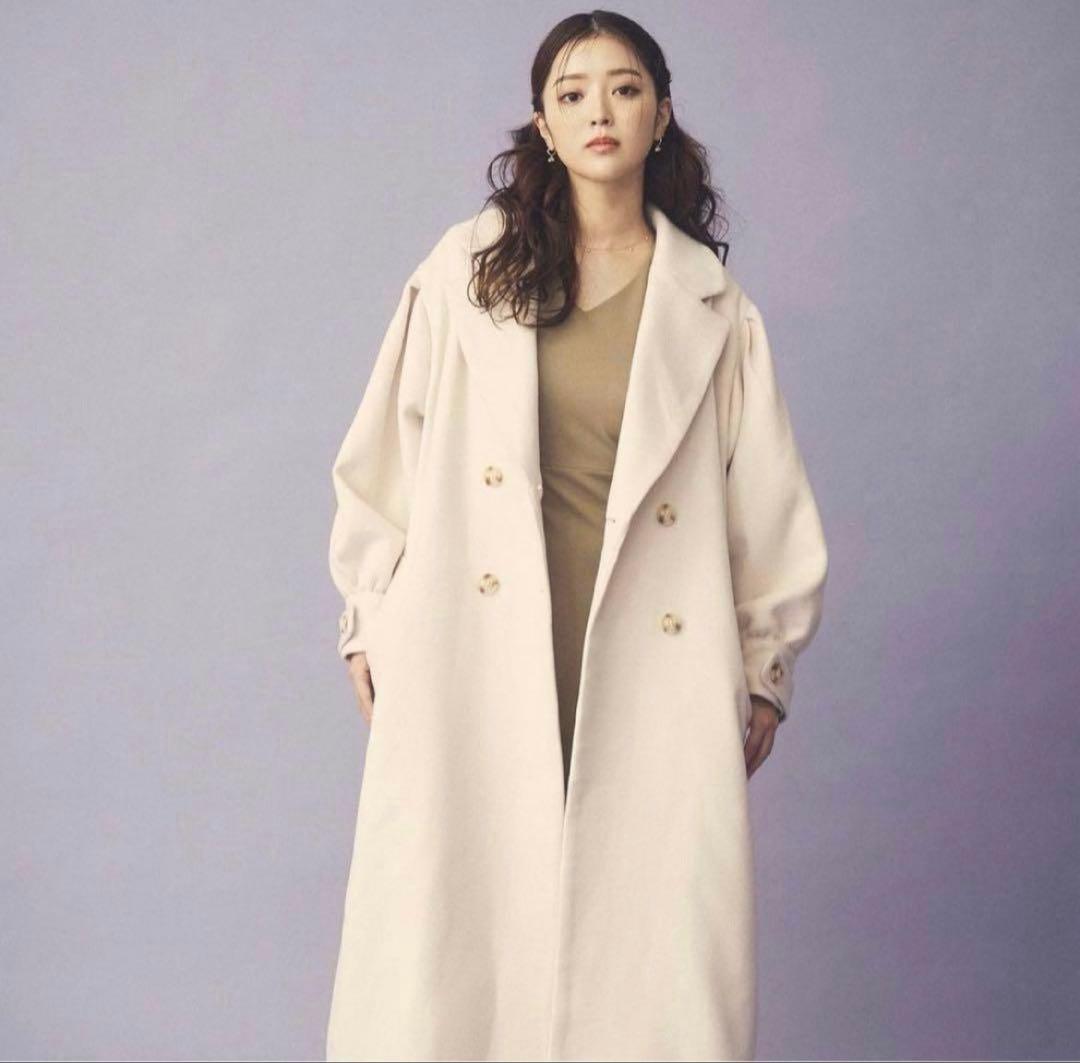 Fiolily オーバーサイズチェスターコート SIZE