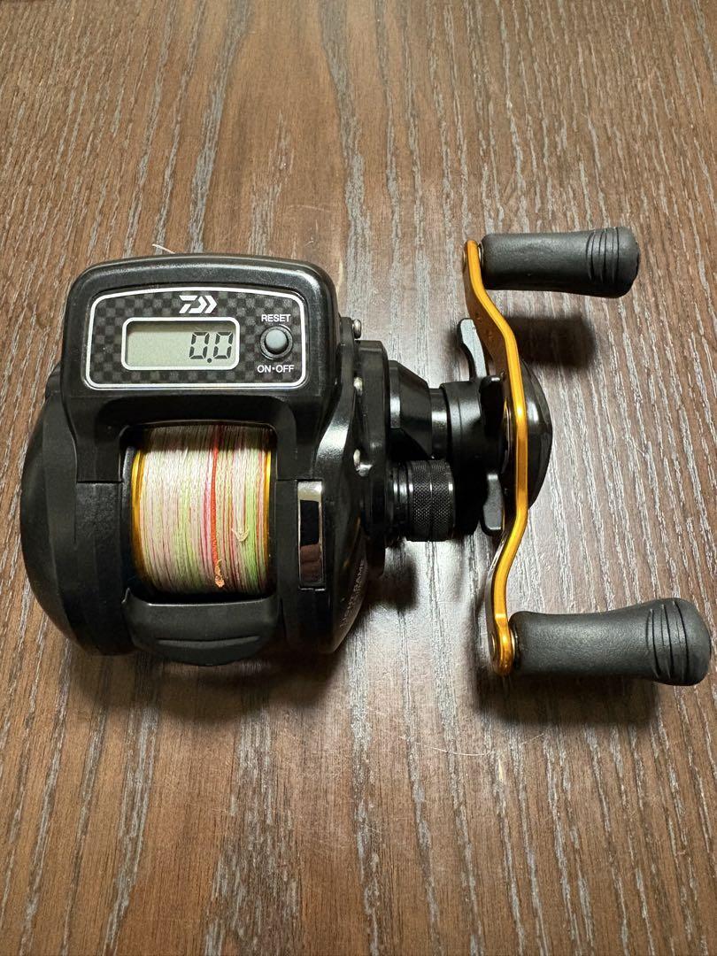【美品】DAIWA LIGHT GAME ICV 150H 両軸リール