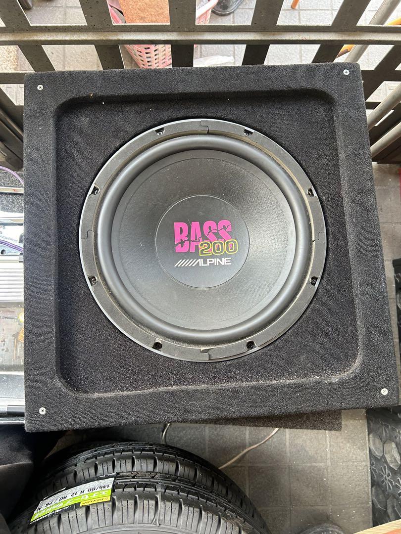 アルパイン BASS200 サブウーファー 12インチ