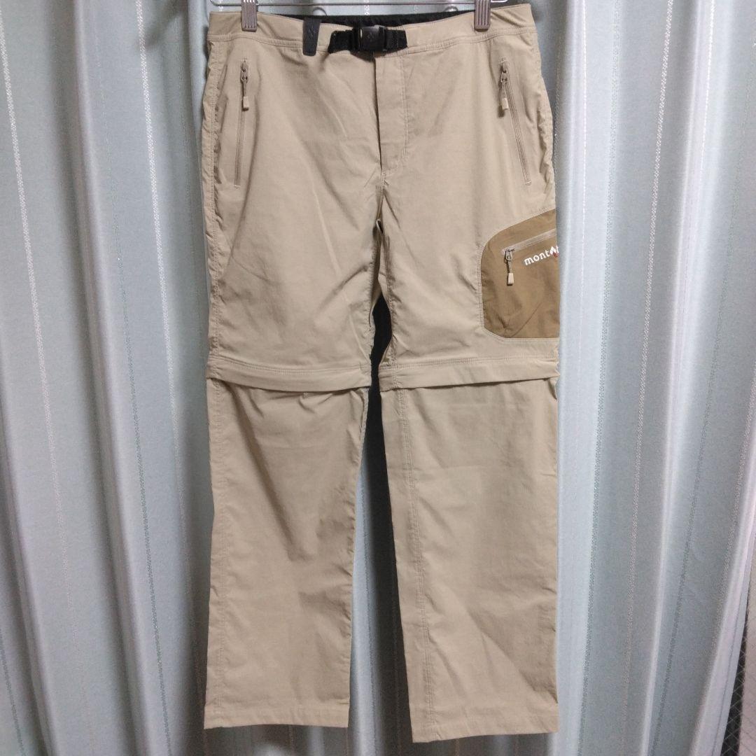 週末セール！モンベル コンバーチブルパンツ レディースMS