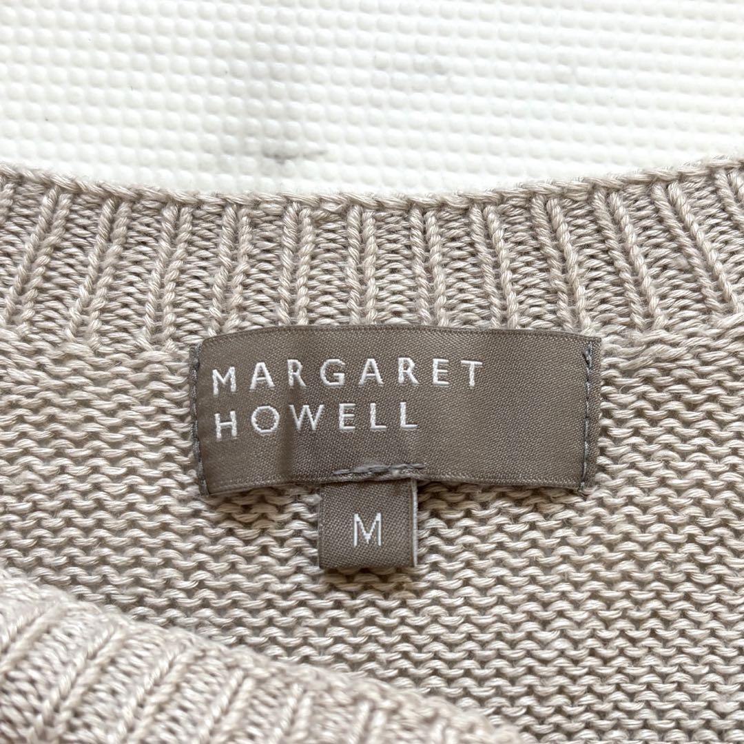 美品✨マーガレットハウエル リネン コットン シルク クルーネックニット M