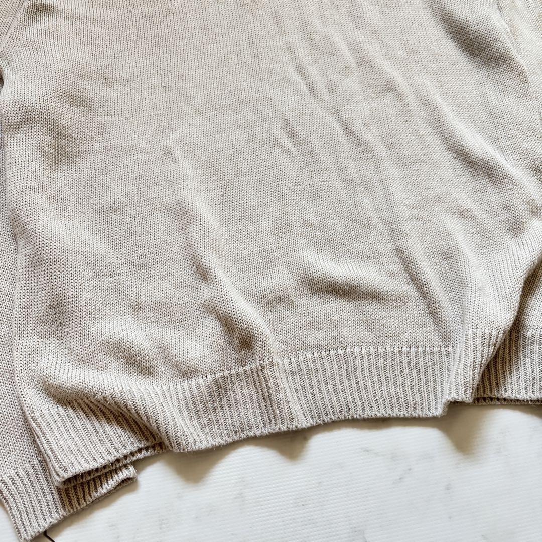 美品✨マーガレットハウエル リネン コットン シルク クルーネックニット M