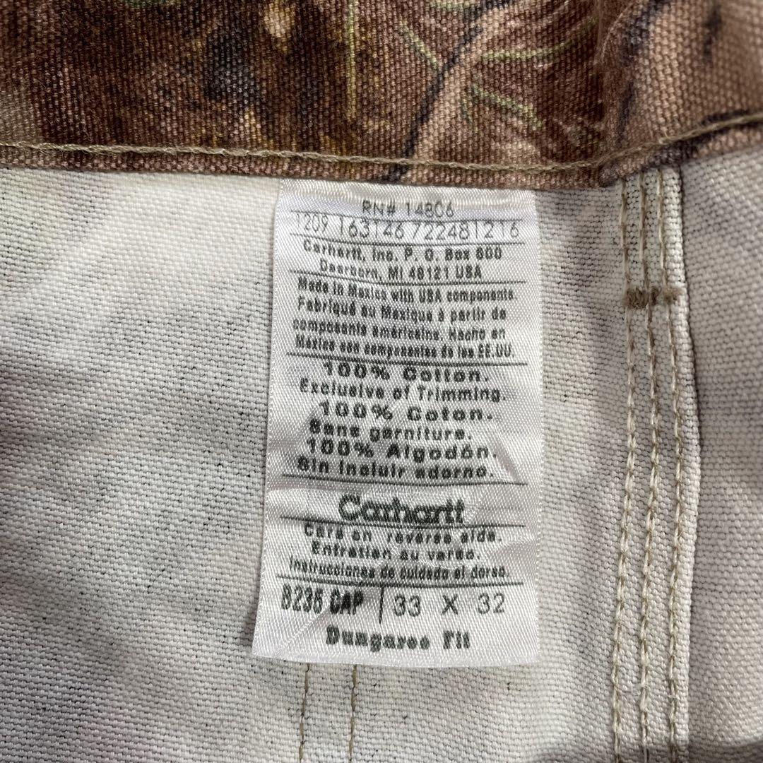 【即発送】00’s Carhartt カーハート リアルツリーパンツ ペインター