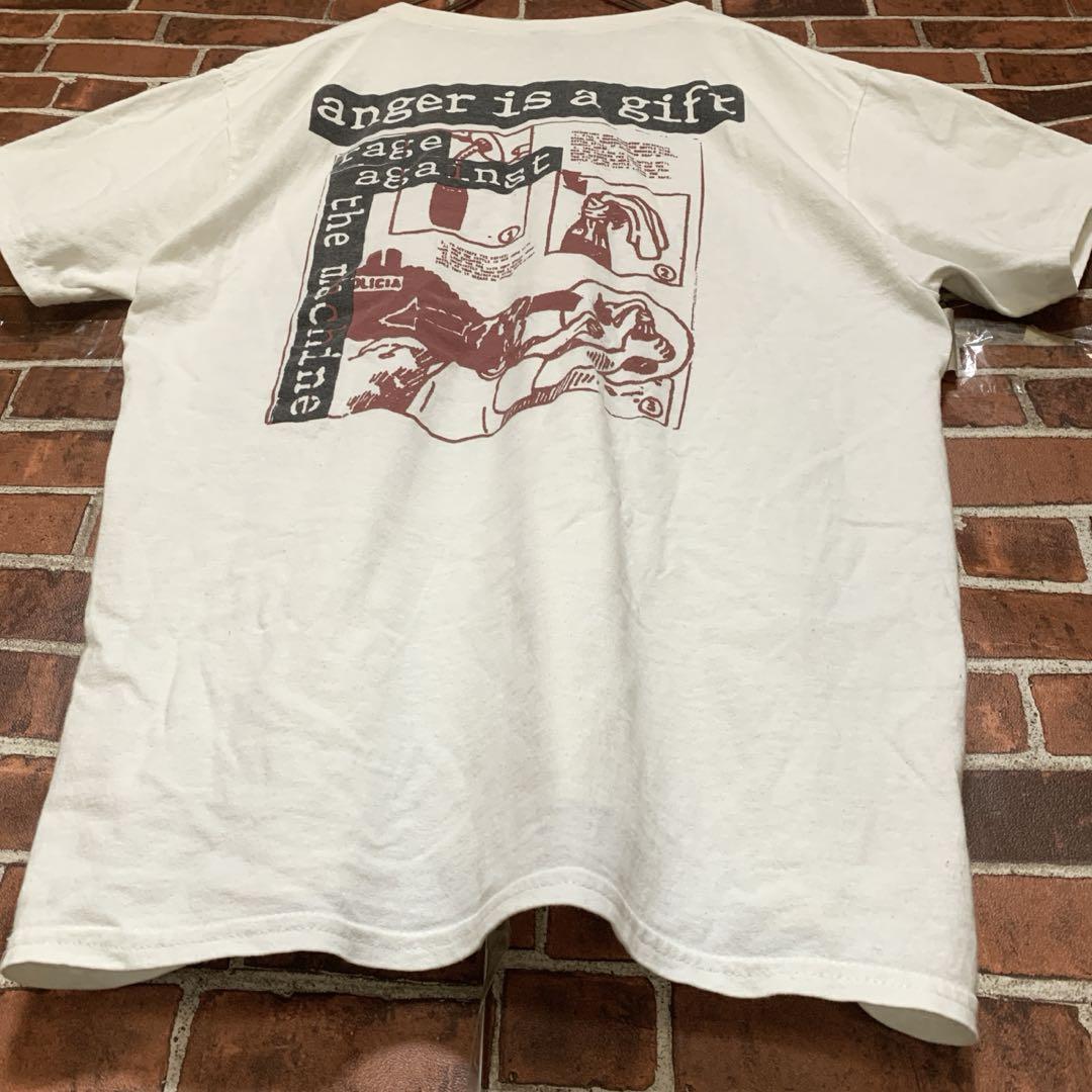 レイジアゲインストザマシーン★RAGE★両面プリント★ギルダン★バンドtシャツL