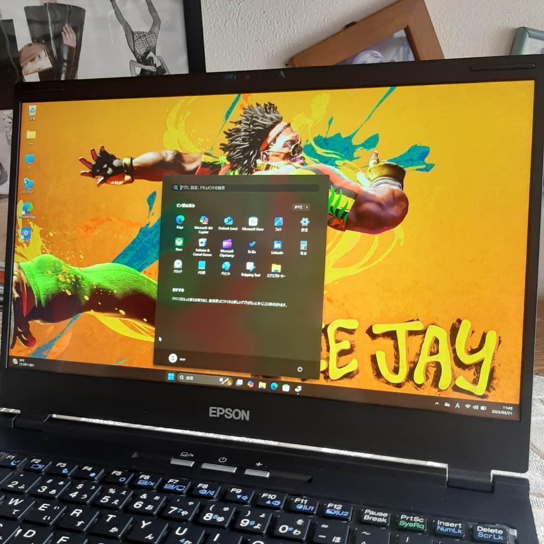 EPSON 8世代 i7 1920x1080 16G 256G NA520E ☆ EPSON 8世代 i7 1920x1080 16G 256G SSD - メルカリ