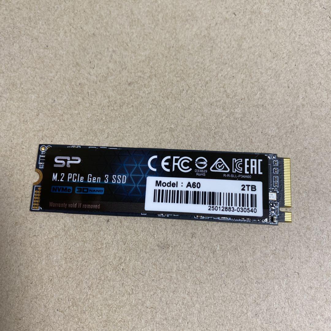 ジャンク品　SP Silicon Power SSD 2TB