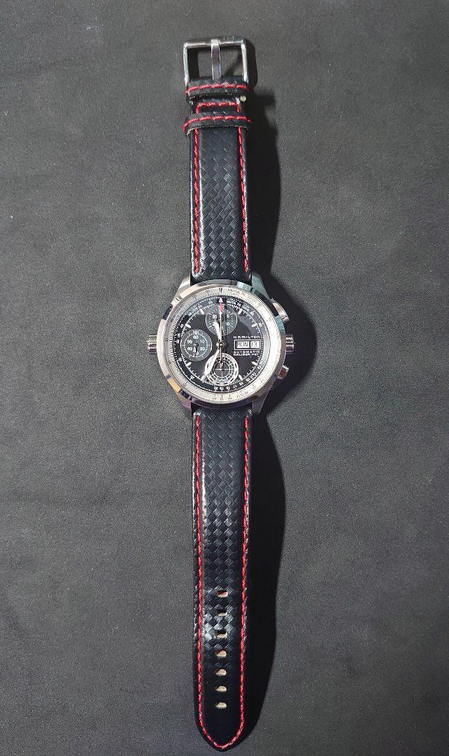 HAMILTONハミルトンH765560　カーキXパトロール　新品純正ベルト付き
