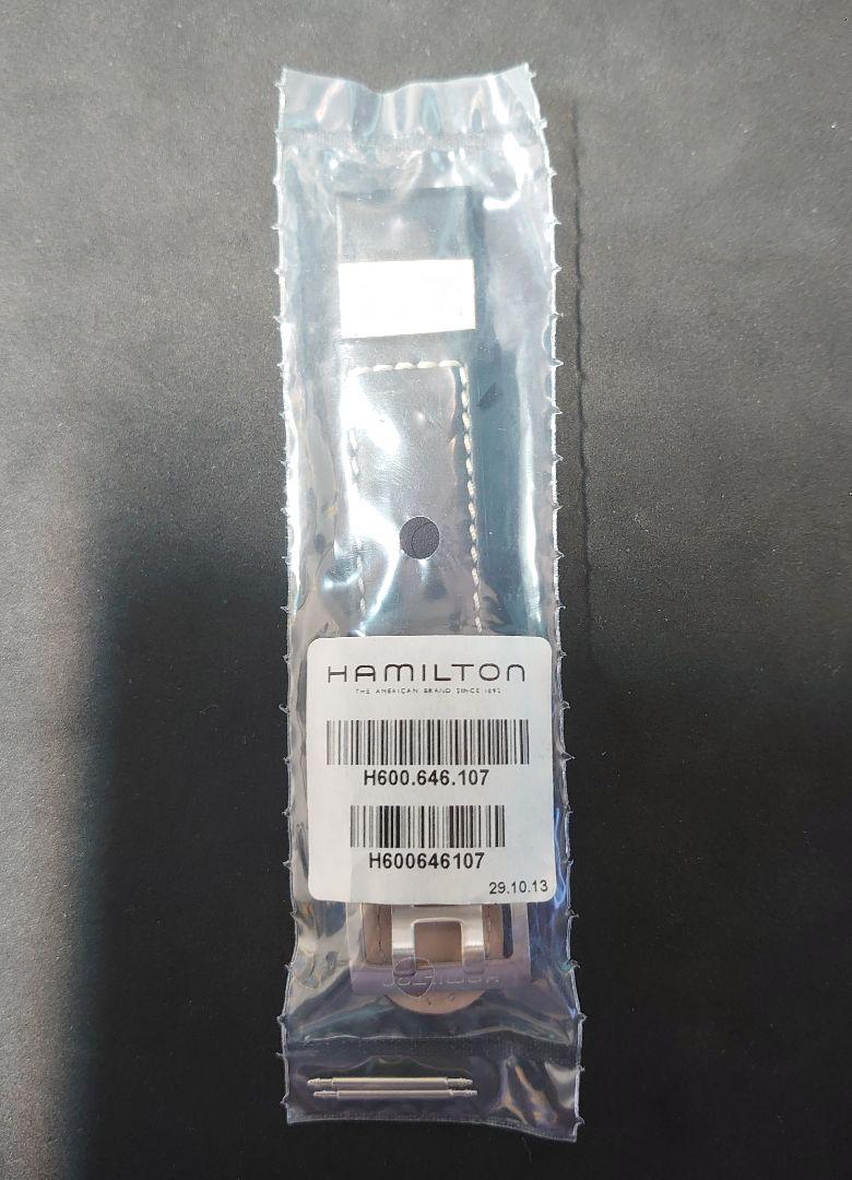 HAMILTONハミルトンH765560　カーキXパトロール　新品純正ベルト付き