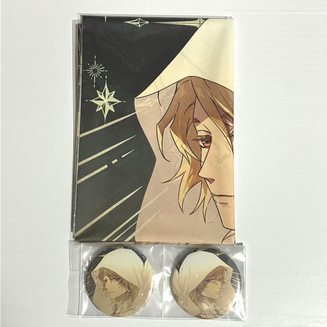 泡沫のユークロニア -trail- アニメイト特典 マルチクロス 缶バッジ