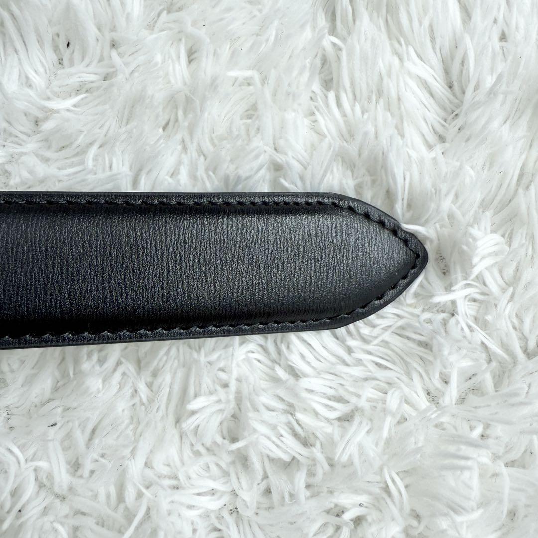 【美品】GUCCI ベルト G ゴールド 黒