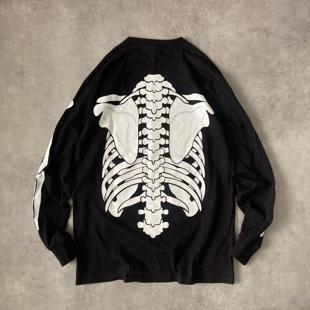 2000s〜 MISFITS Skeleton L/S T-Shirt