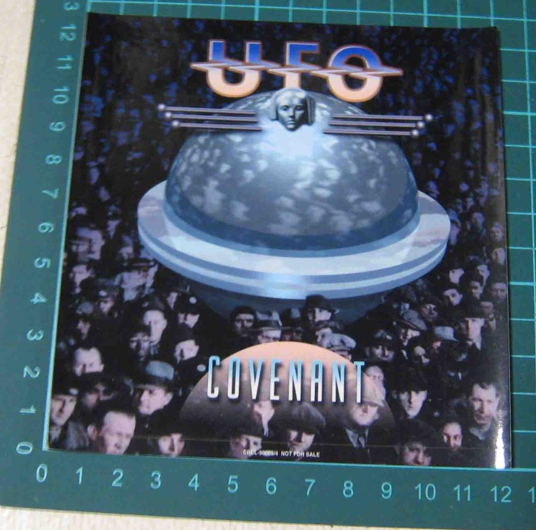 U.F.O イギリスのROCK BAND COVENHNT 宣材ステッカー