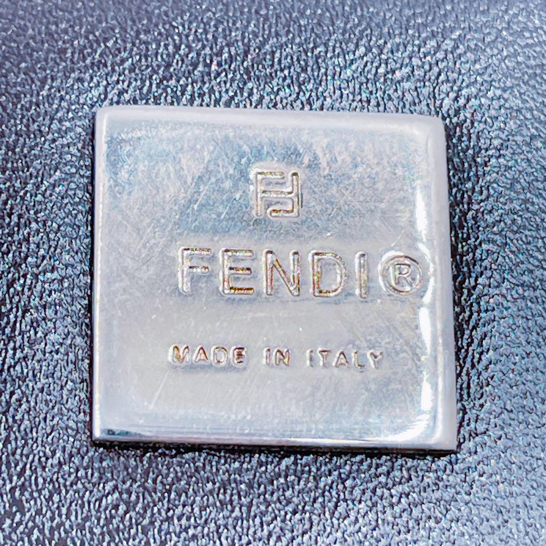6EM17 FENDI フェンディ 長財布 ズッカ柄 ブラウン
