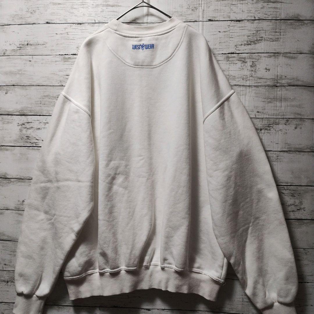 WESTSIDAZ ビッグサイズ XXL ロゴワッペンスウェット USA製 WESTSIDAZ ビッグサイズ XXL ロゴワッペンスウェット USA製