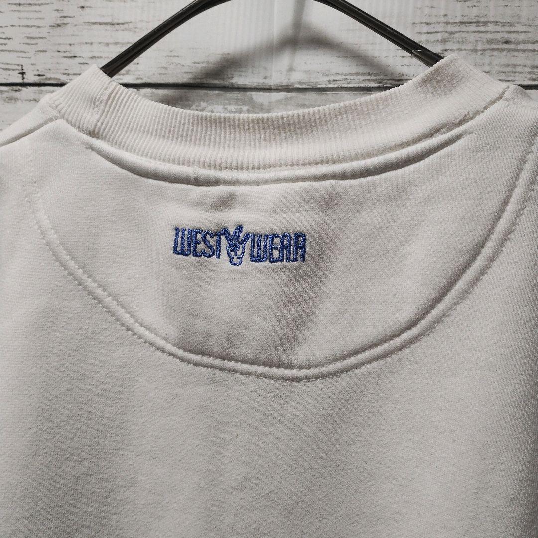 WESTSIDAZ ビッグサイズ XXL ロゴワッペンスウェット USA製 WESTSIDAZ ビッグサイズ XXL ロゴワッペンスウェット USA製