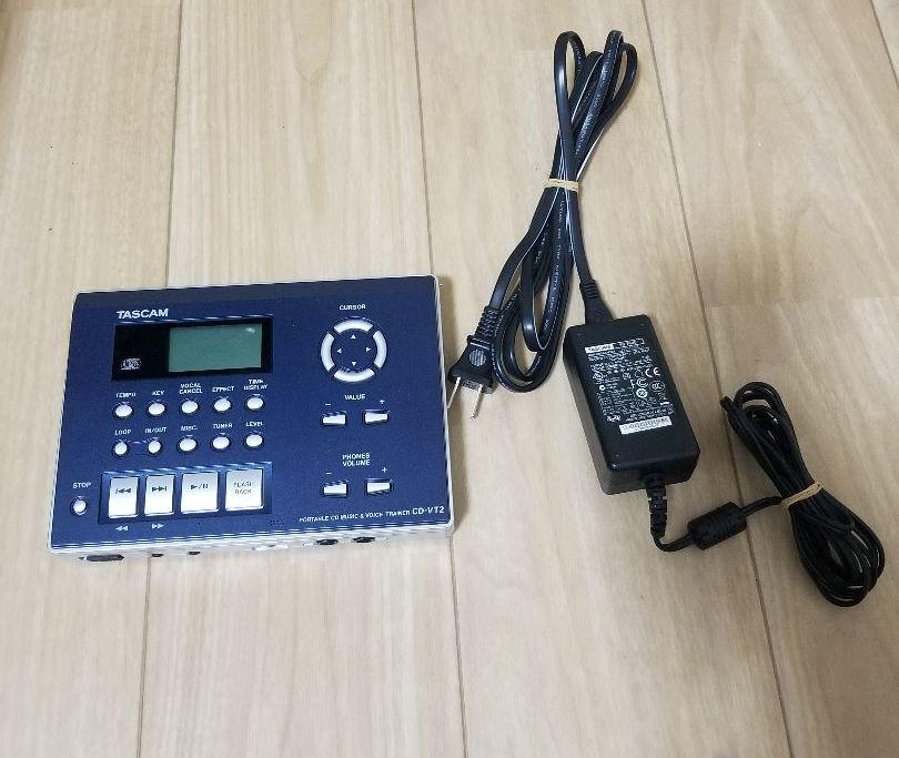 即納最新作 TASCAM CD-VT2➕純正ACアダプター hNsqv-m45595002326 特価新作