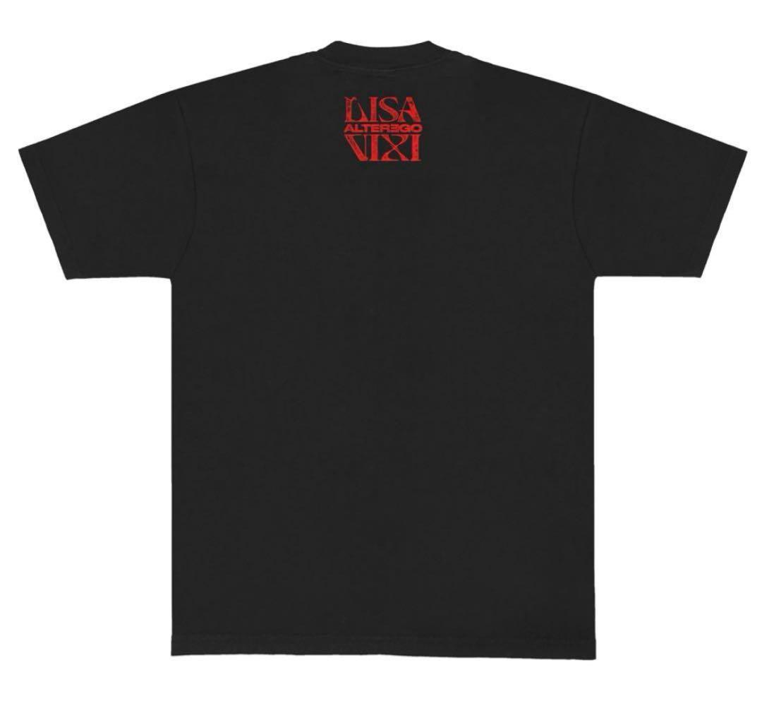 新品 BLACK PINK LISA リサ ブラック Tシャツ XL - メルカリ