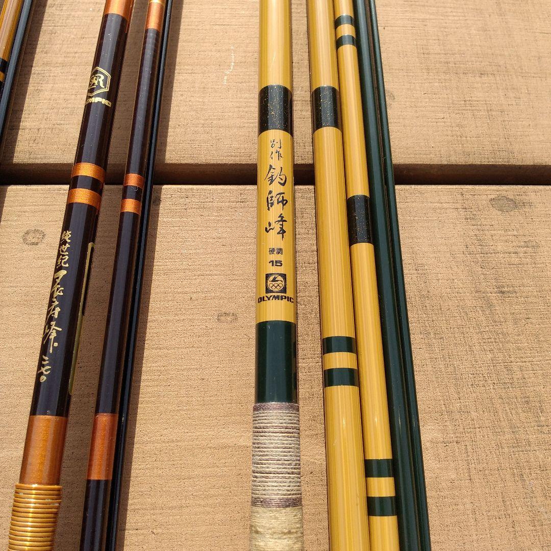 訳あり品シマノ、ダイワ、征興、オリンピック5本セット販売 訳あり品シマノ、ダイワ、征興、オリンピック5本セット販売