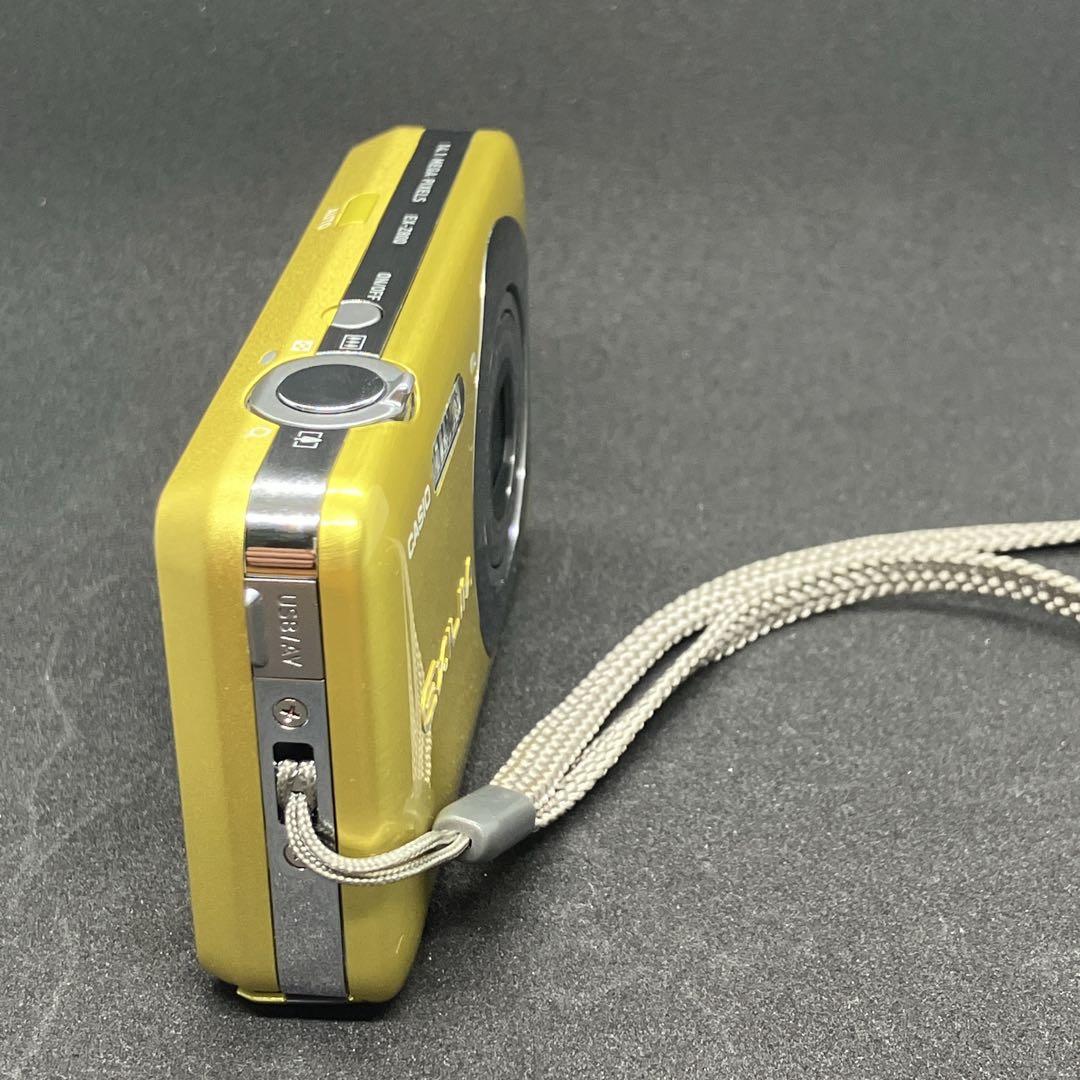 現状品　CASIO デジタルカメラ EXILIM EX-Z800 レモンイエロー