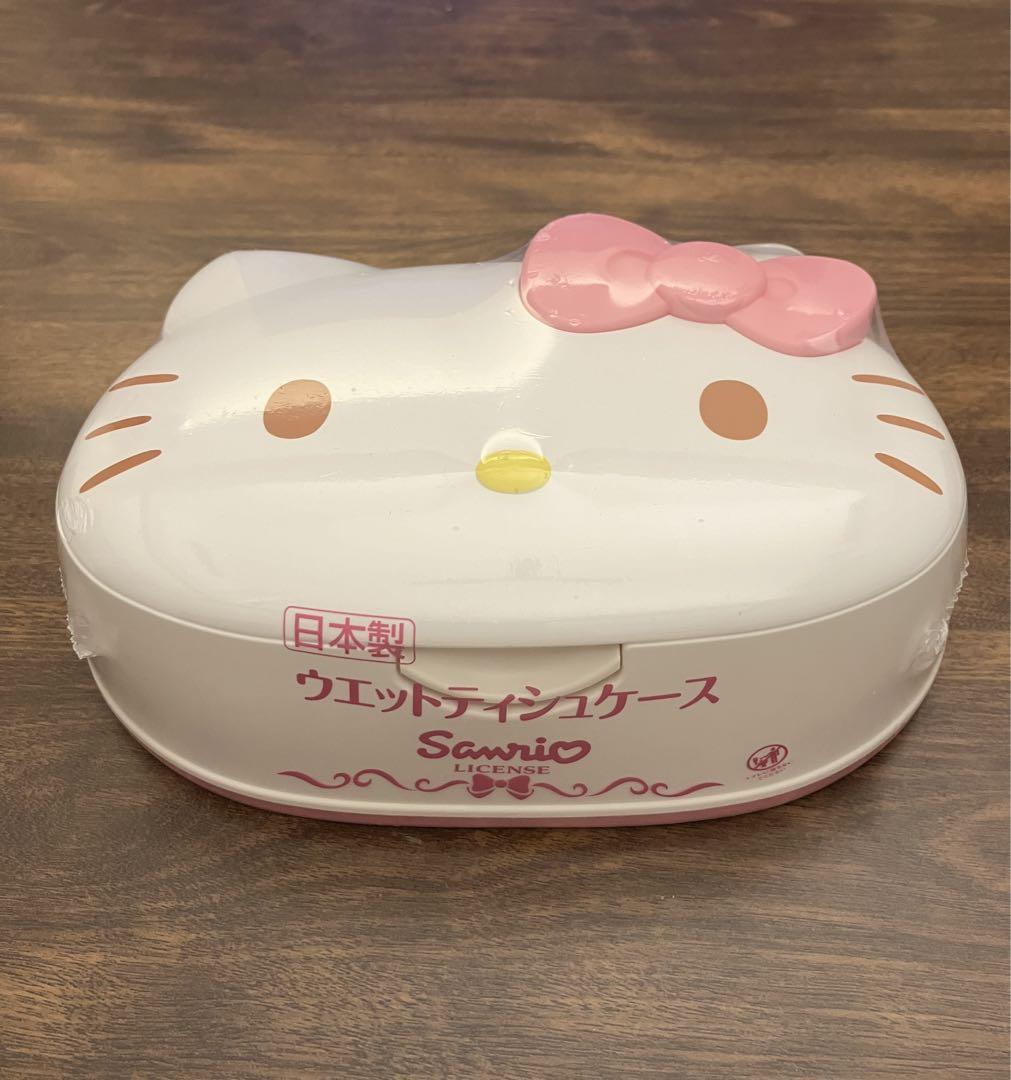 未使用品サンリオ　ウェットティッシュケース　キティ　ウェットティッシュケース