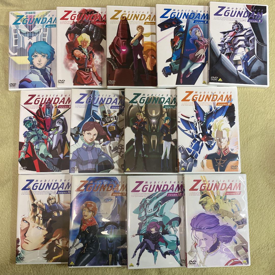 人気定番人気 機動戦士Zガンダム DVD-BOX 3セット Z82Vl-m45600000671 2022正規品