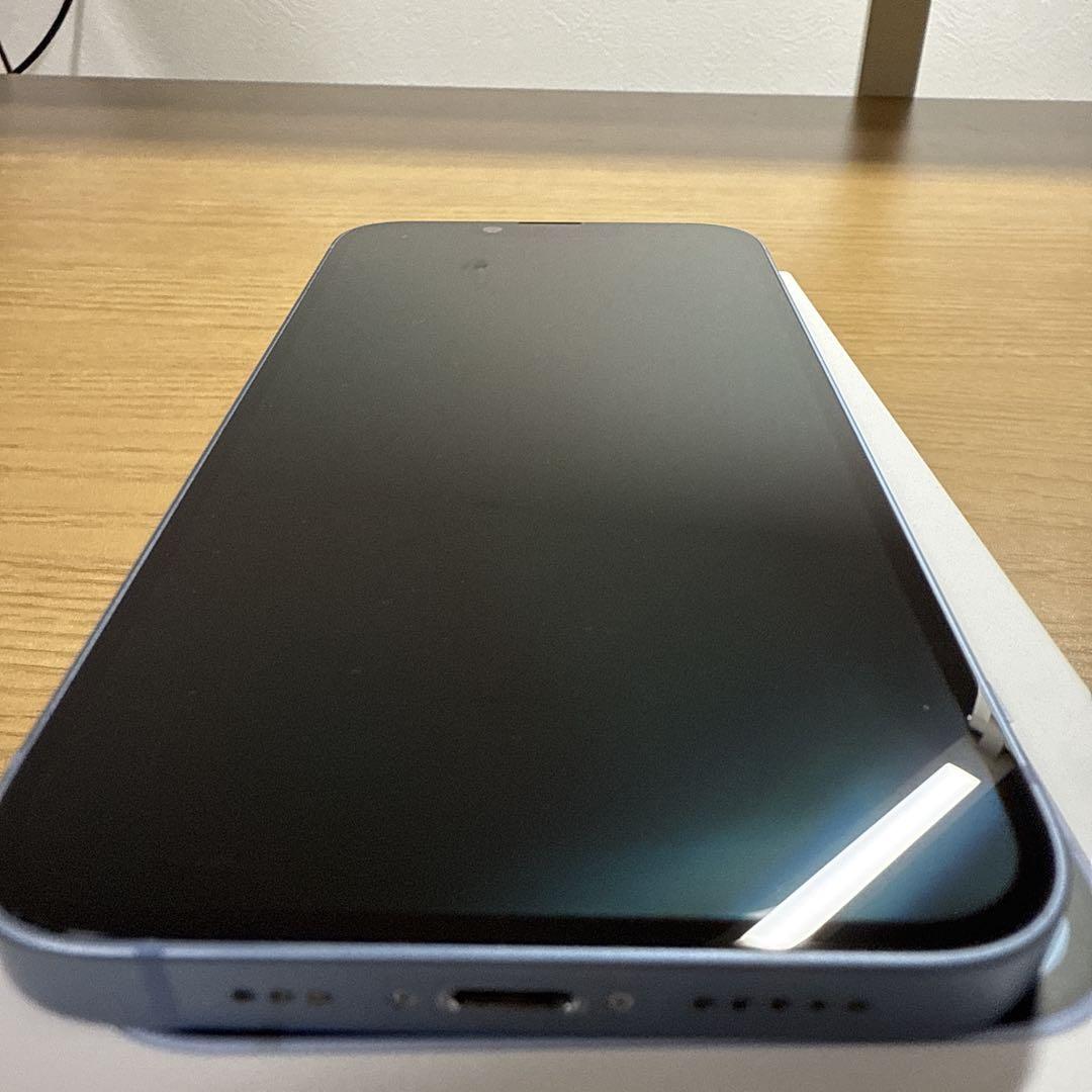 【美品】 Apple iPhone 14 ブルー　128gb simフリー