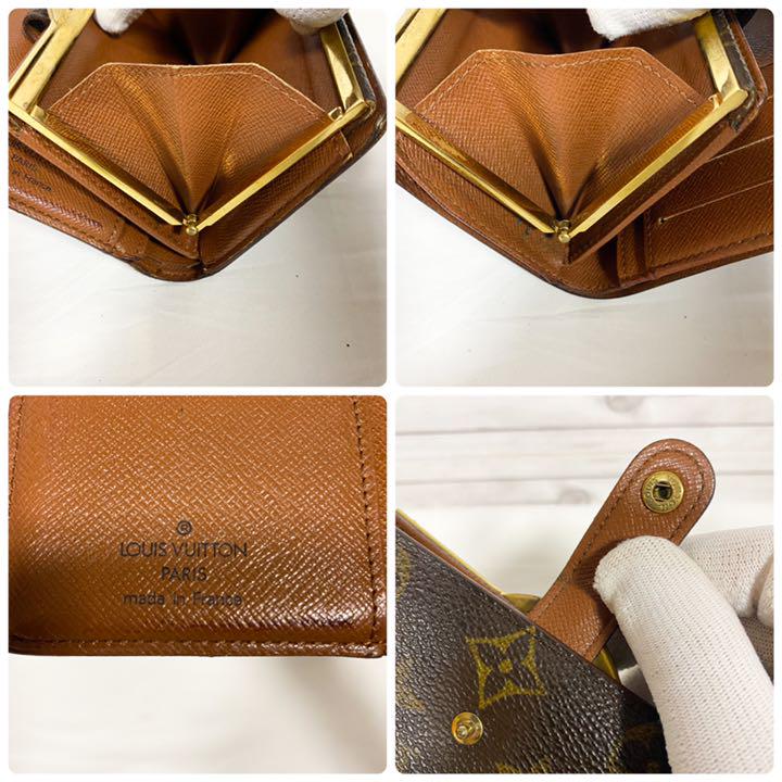 最新品即納 Louis Vuitton ポルトフォイユヴィエノワ がま口財布 モノグラム stWn2-m45601388653 日本製低価