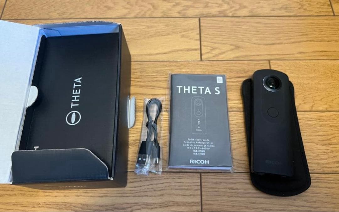 RICOH THETA S 360度全天球カメラ Wi-Fi搭載 フルHD動画